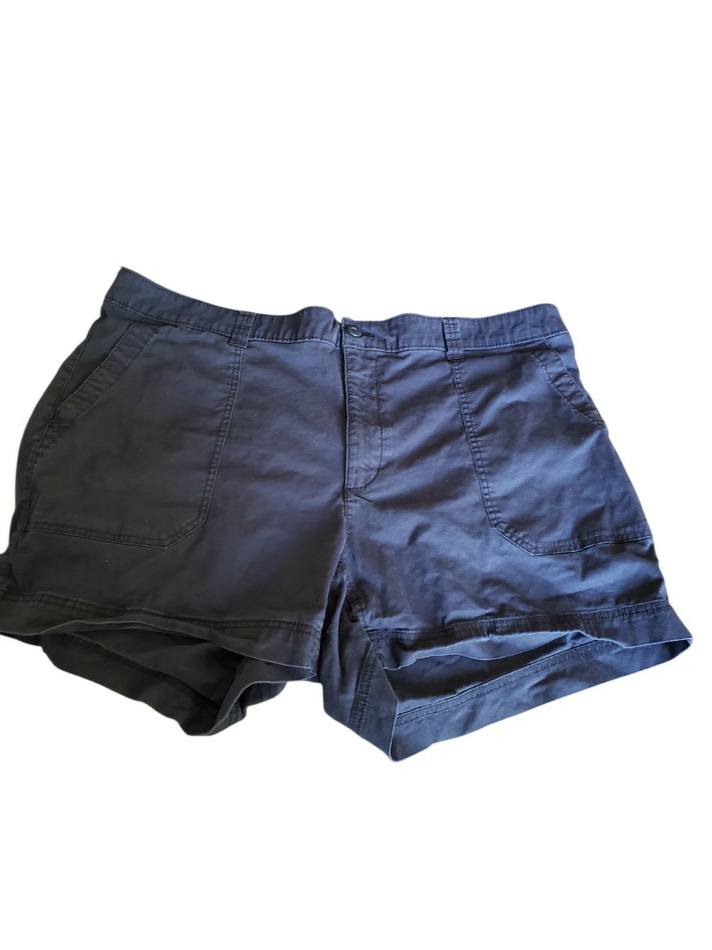 Old Navy Navy Utility Pocket Cotton Shorts